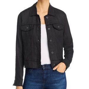 Tommy Bahama Raw Edge Black Denim Jacket